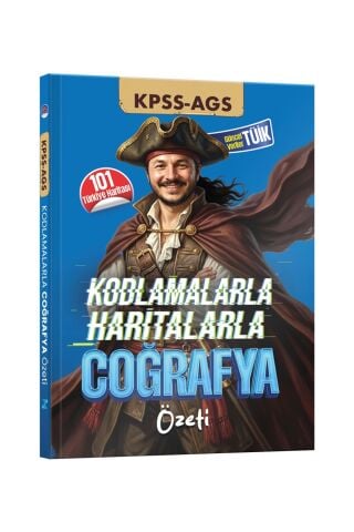 Zeduva Yayınları Coğrafyanın Kodları KPSS-AGS Kodlamalarla Haritalarla Coğrafya Özeti Cep Kitabı
