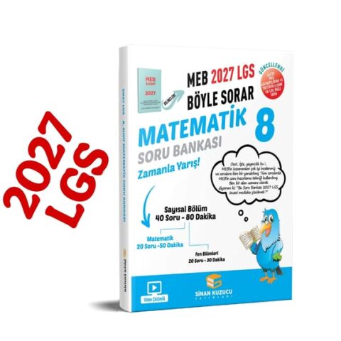 8. SINIF MATEMATİK SORU BANKASI- meb böyle sorar 2027