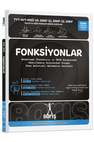 Barış Yayınları Fonksiyonlar Matematik Fasikülleri