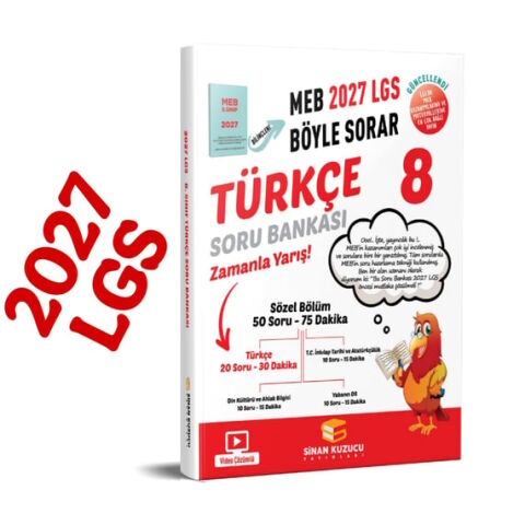 8. SINIF TÜRKÇE SORU BANKASI- meb böyle sorar 2027