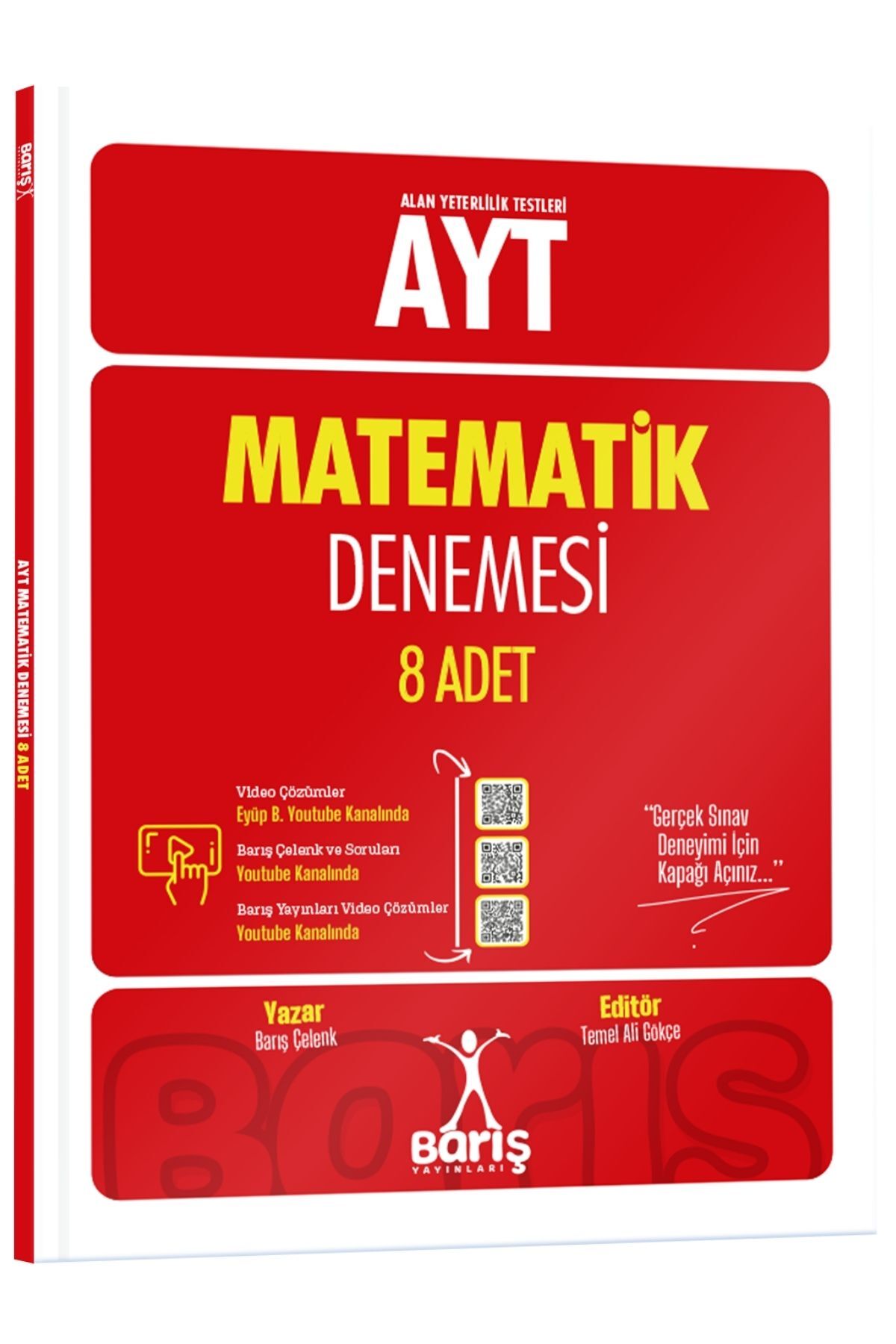 Barış Yayınları AYT Matematik Denemesi 8 Adet