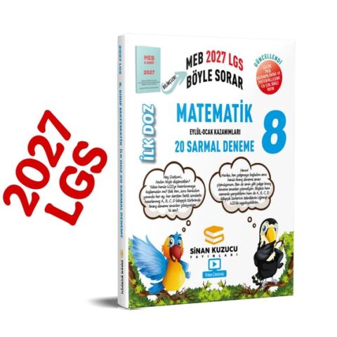 8. SINIF İLK DOZ MATEMATİK SARMAL DENEME- meb böyle sorar 27