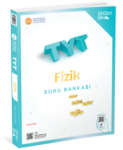 ÜçDörtBeş Yayınları TYT Fizik Soru Bankası