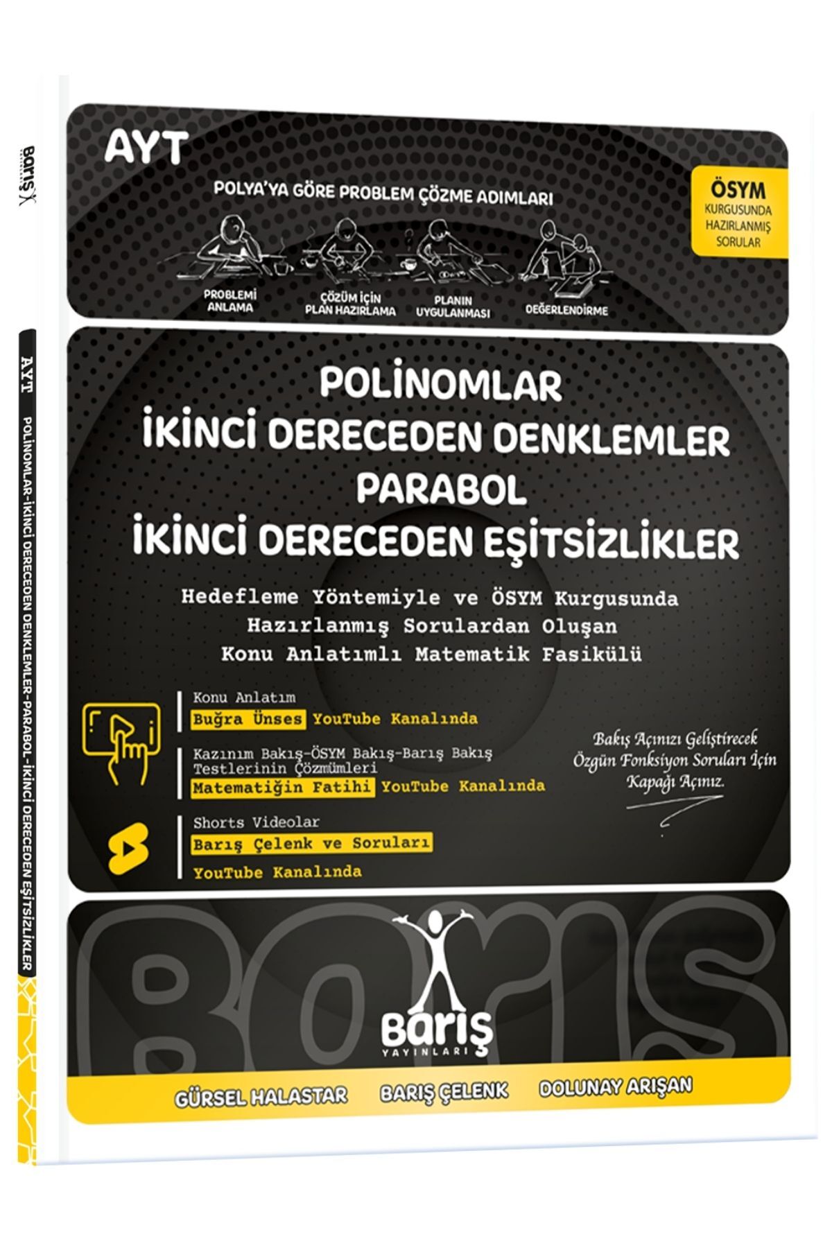 Barış Yayınları Polinomlar İkinci Dereceden Denklemler Parabol İkinci Dereceden Eşitsizlikler Matematik Fasikülleri