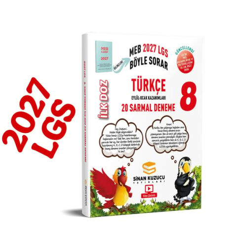 8. SINIF İLK DOZ TÜRKÇE SARMAL DENEME - meb böyle sorar 27