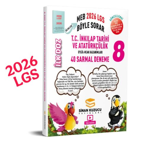 8. SINIF İLK DOZ İNKILAP TAR.VE ATA. DENEME - meb böyle sorar 2026