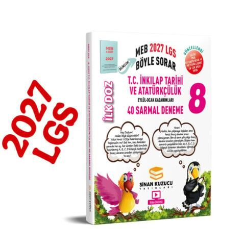 8. SINIF İLK DOZ İNKILAP TAR.VE ATA. DENEME - meb böyle sorar 2027