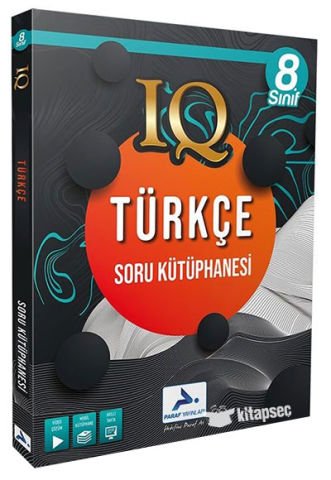 PARAF 8.SINF IQ TÜRKÇE SORU KÜTÜPHANESİ