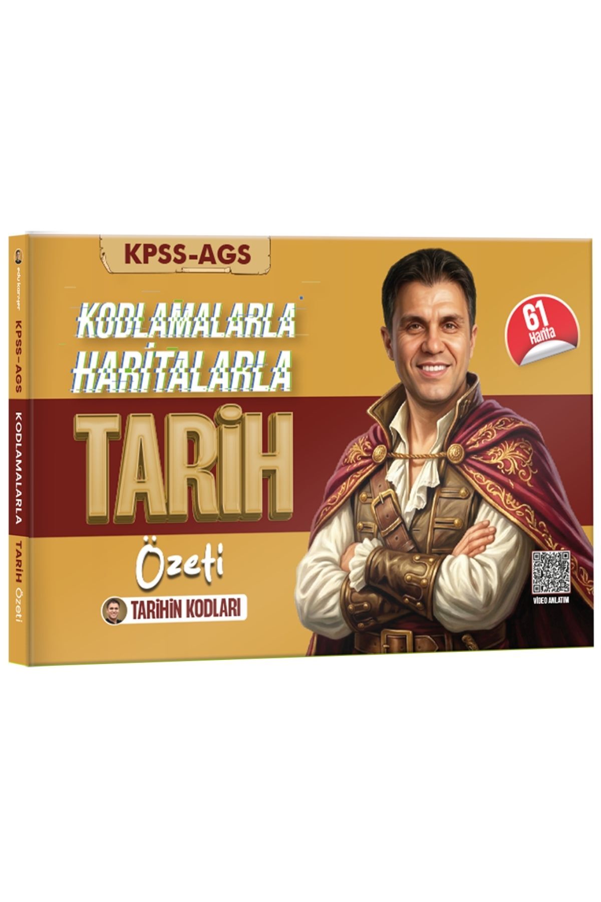 Edu Kariyer Tarihin Kodları KPSS-AGS Kodlamalarla Haritalarla Tarih Özeti