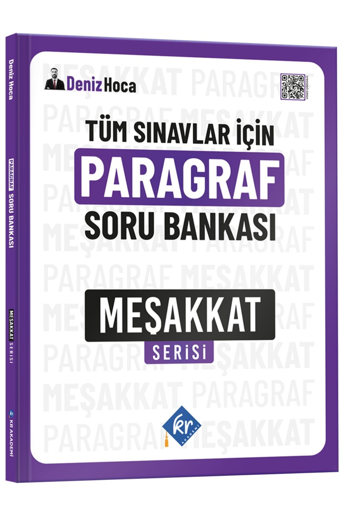 Deniz Hoca Tüm Sınavlar İçin Paragraf Soru Bankası Meşakkat Serisi KR Akademi Yayınları