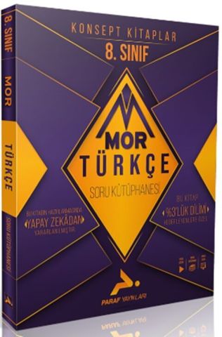 PARAF 8.SINIF MOR TÜRKÇE SORU KÜTÜPHANESİ