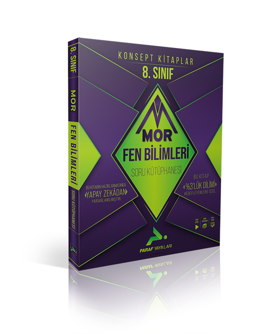 PARAF 8.SINIF MOR FEN BİLİMLERİ SORU KÜTÜPHANESİ