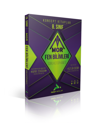 PARAF 8.SINIF MOR FEN BİLİMLERİ SORU KÜTÜPHANESİ